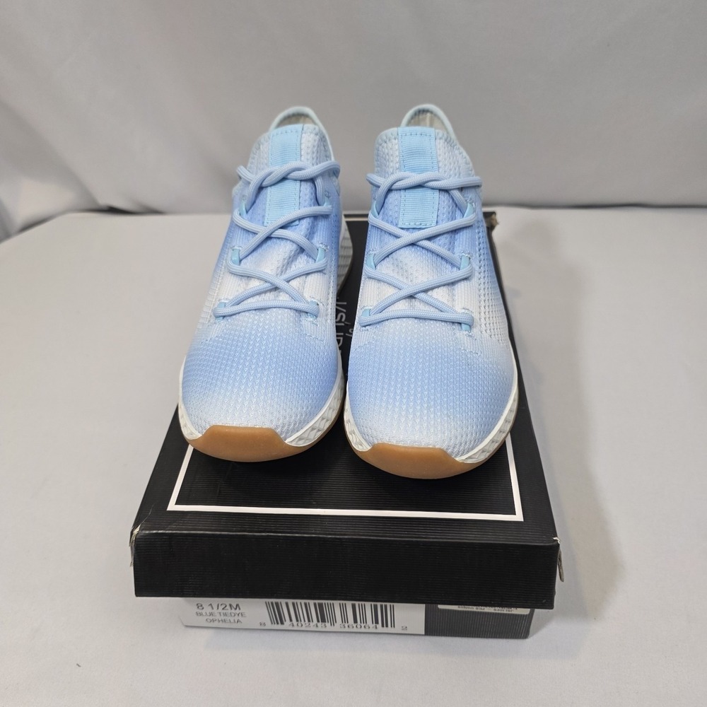 Urban Sport by J/Slides Ophelia Size 8.5 Women's Fashion Sneakers Blue Knit - Picture 2 of 10